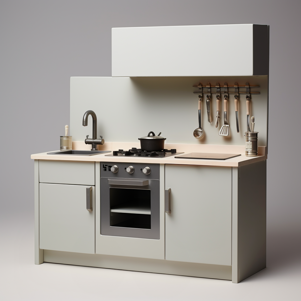 blocco cucina con elettrodomestici
